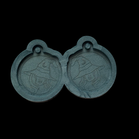 Glinda Witch Earrings Mold