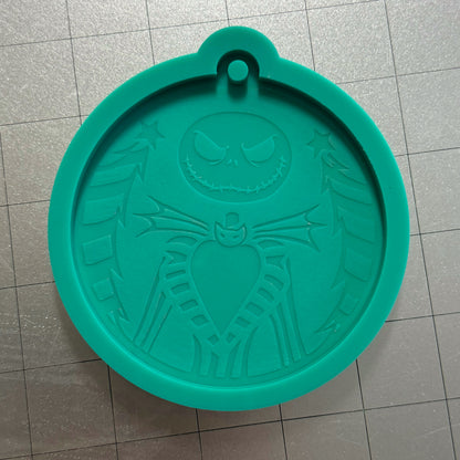 Skeleton Dude Christmas Ornament Mold