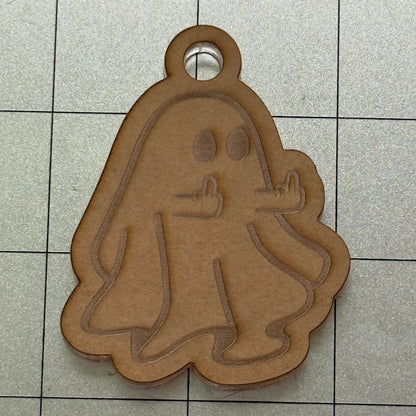 Naughty Ghost Acrylic Blank for Mold Making