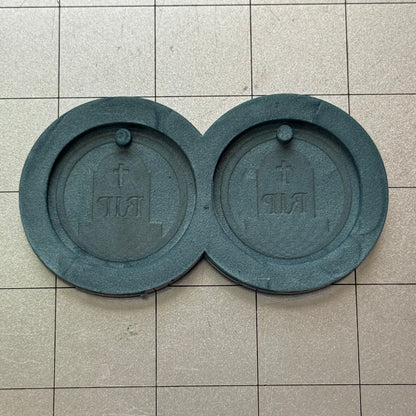 Gravestone Earrings Mold