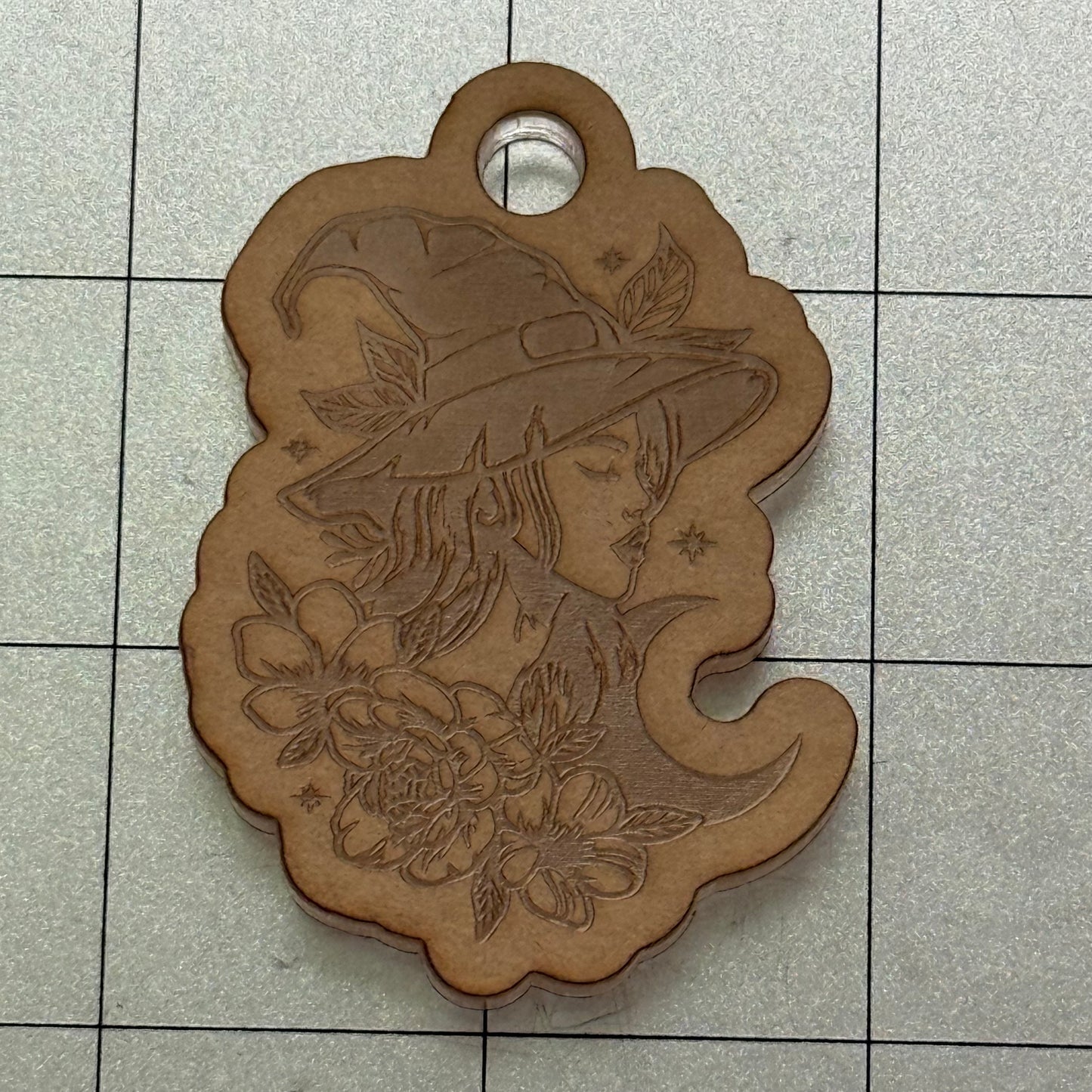 Samara Witch Acrylic Blank for Mold Making