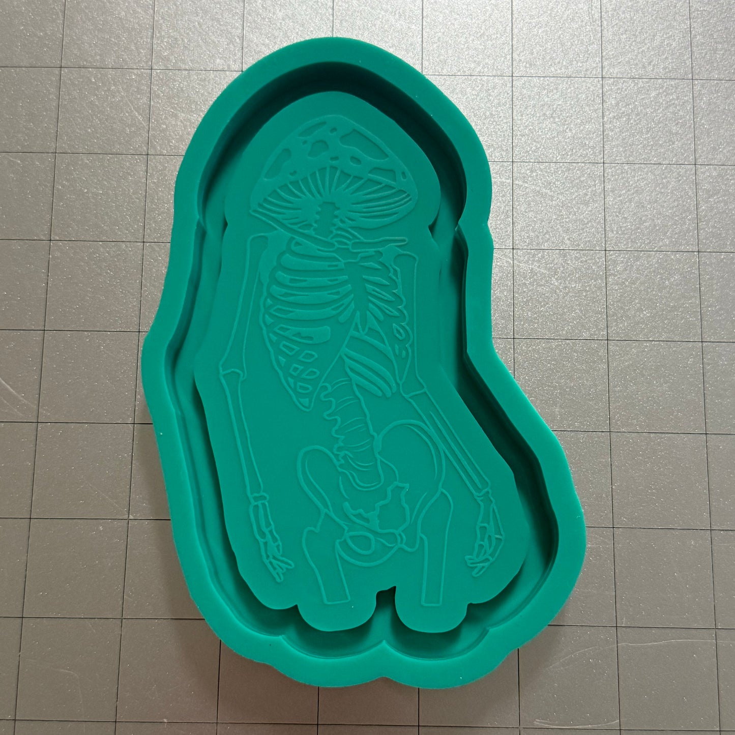 Mushroom Head Skeleton Tray Mold