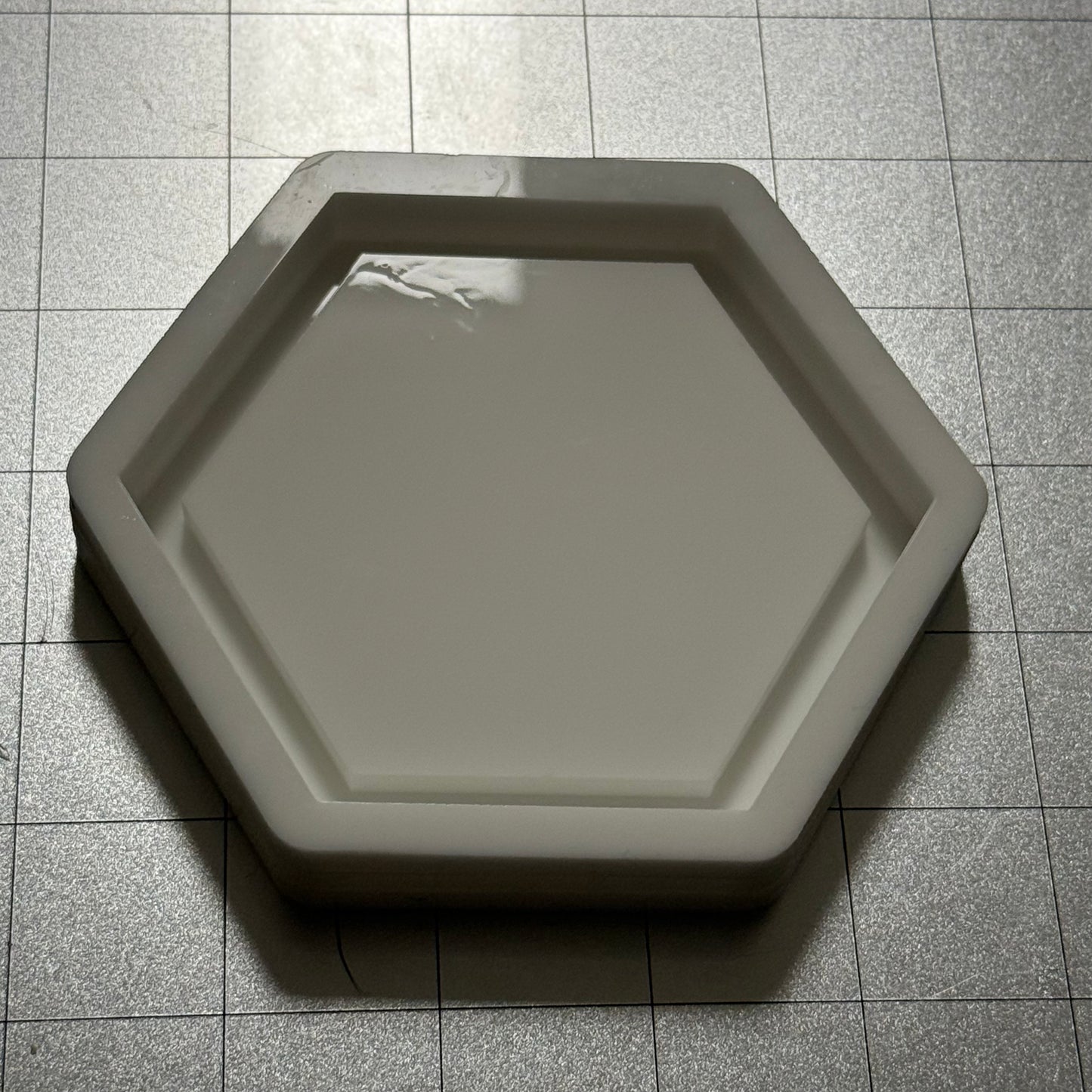 Hexagon Coaster w/ Lip Mold