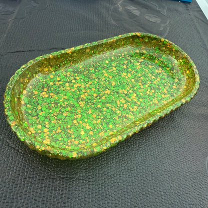 Scalloped Resin Tray