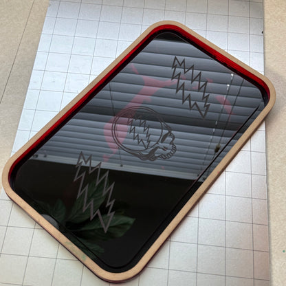 Used Grateful Bears Acrylic Blank for Mold Making  with Attached Housing