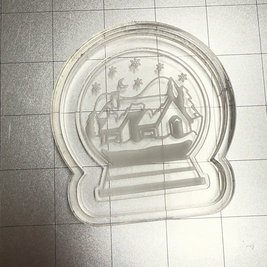 Snowglobe Acrylic Blank for Mold Making