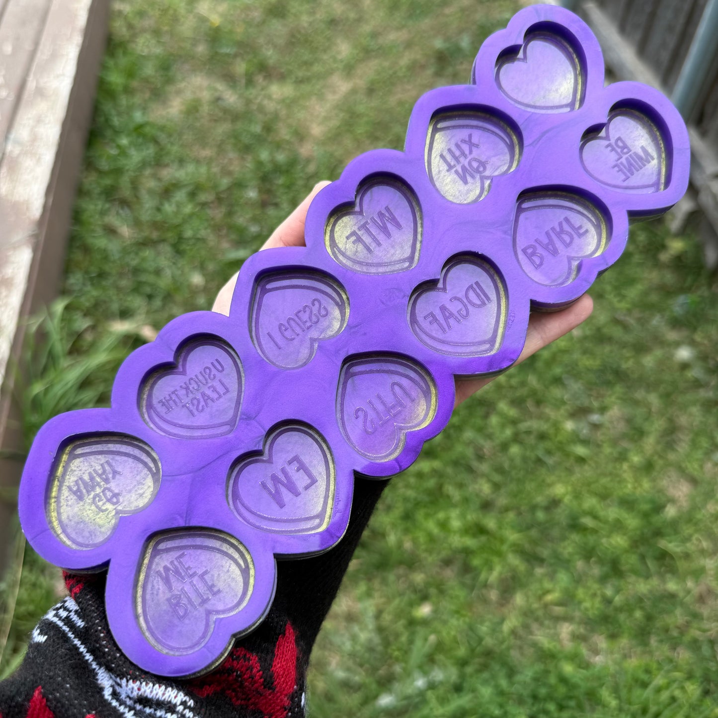 Conversation Hearts Palette Mold