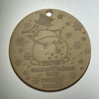 Ready to Ship How Snowflakes Are Really Made Ornament Mold
