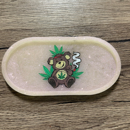 Smoking Bear Tray