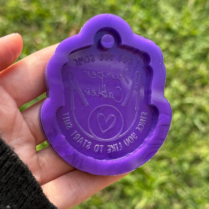 Jumper Cables Keychain Mold