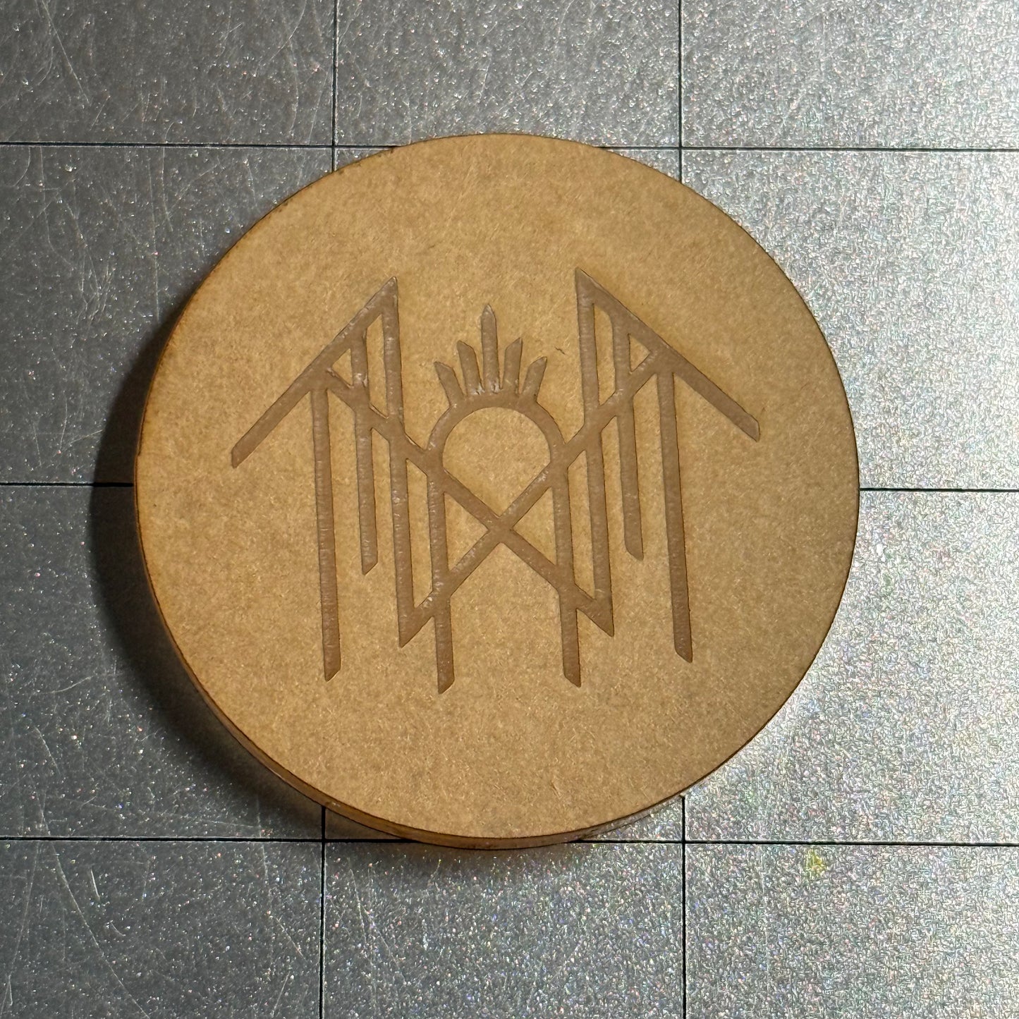 Coin Acrylic Blank for Mold Making