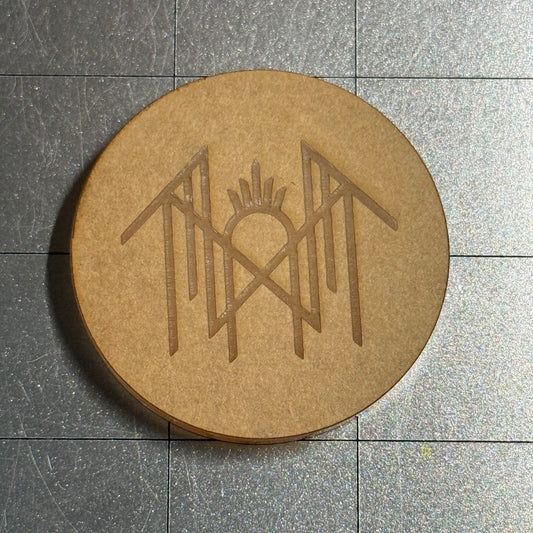 Coin Acrylic Blank for Mold Making