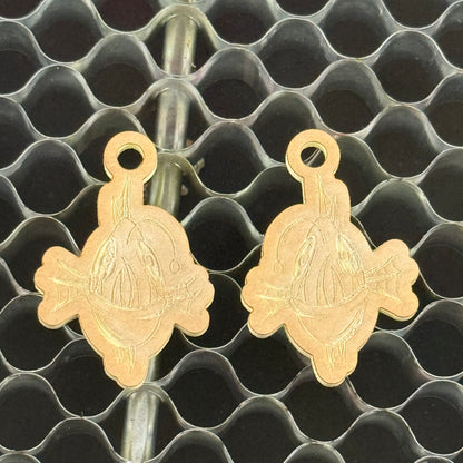 Angler Fish Earrings Mold