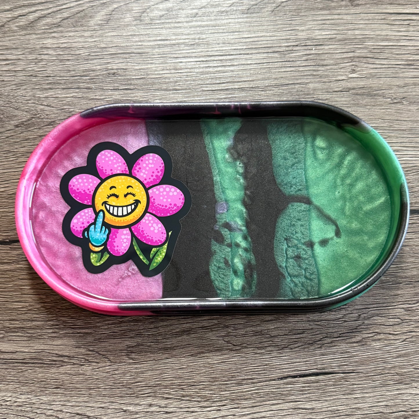 Flower Resin Tray