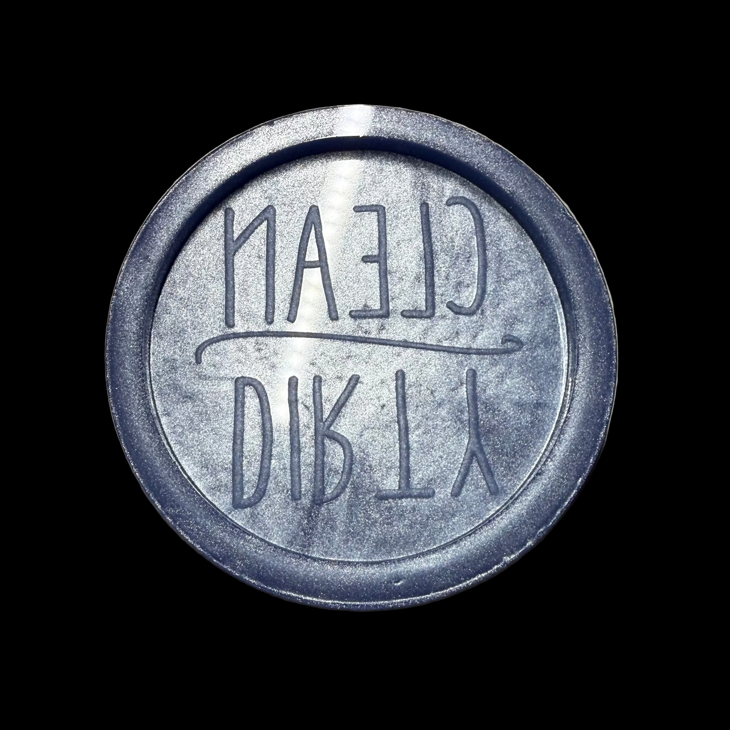 Clean/Dirty Dishwasher Magnet Mold