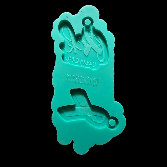 Fuck Cancer Keychain Set Mold