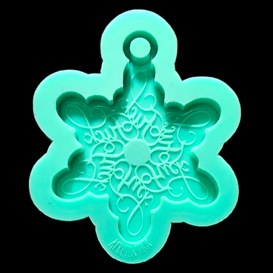 Fuck Snowflake Keychain Mold