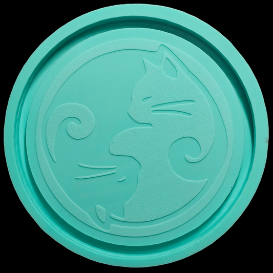 Yin-yang Kitties Tray Mold