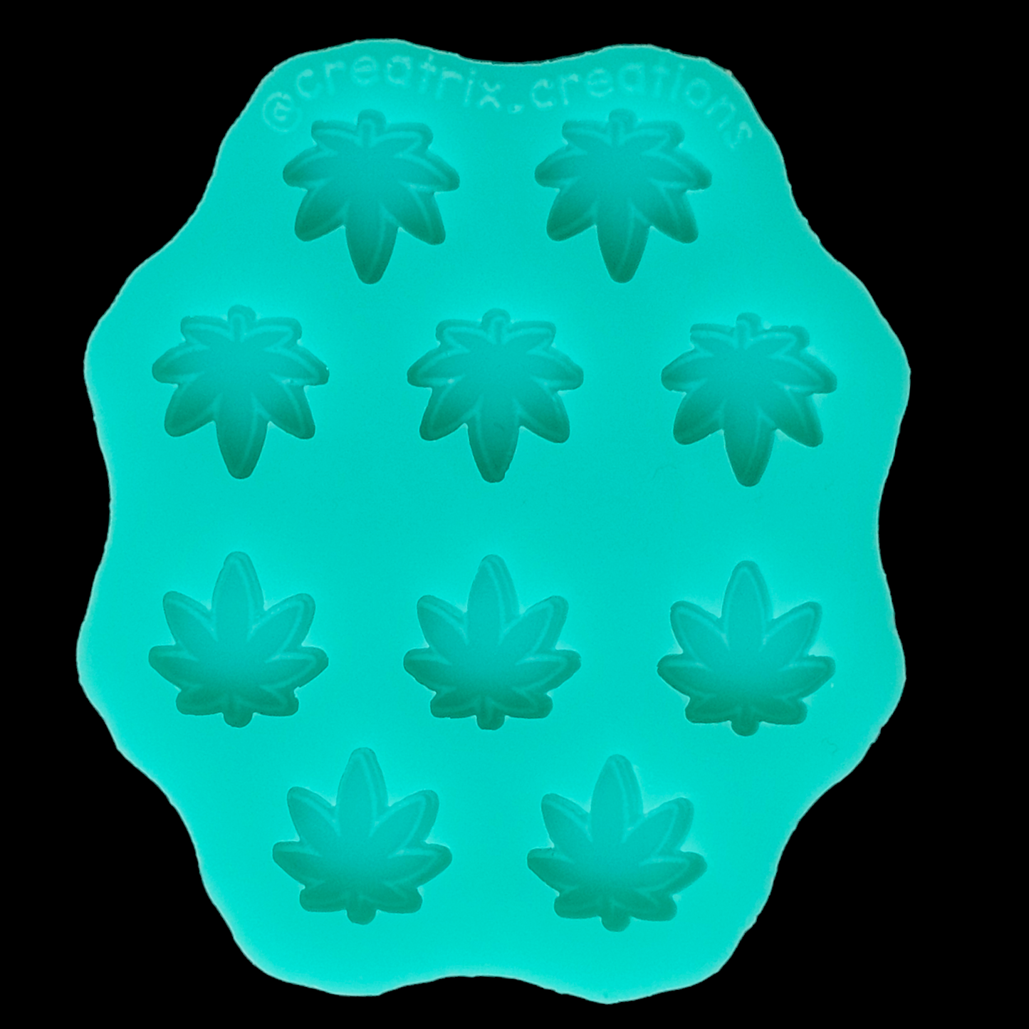 Weed Leaf Bits Palette Mold