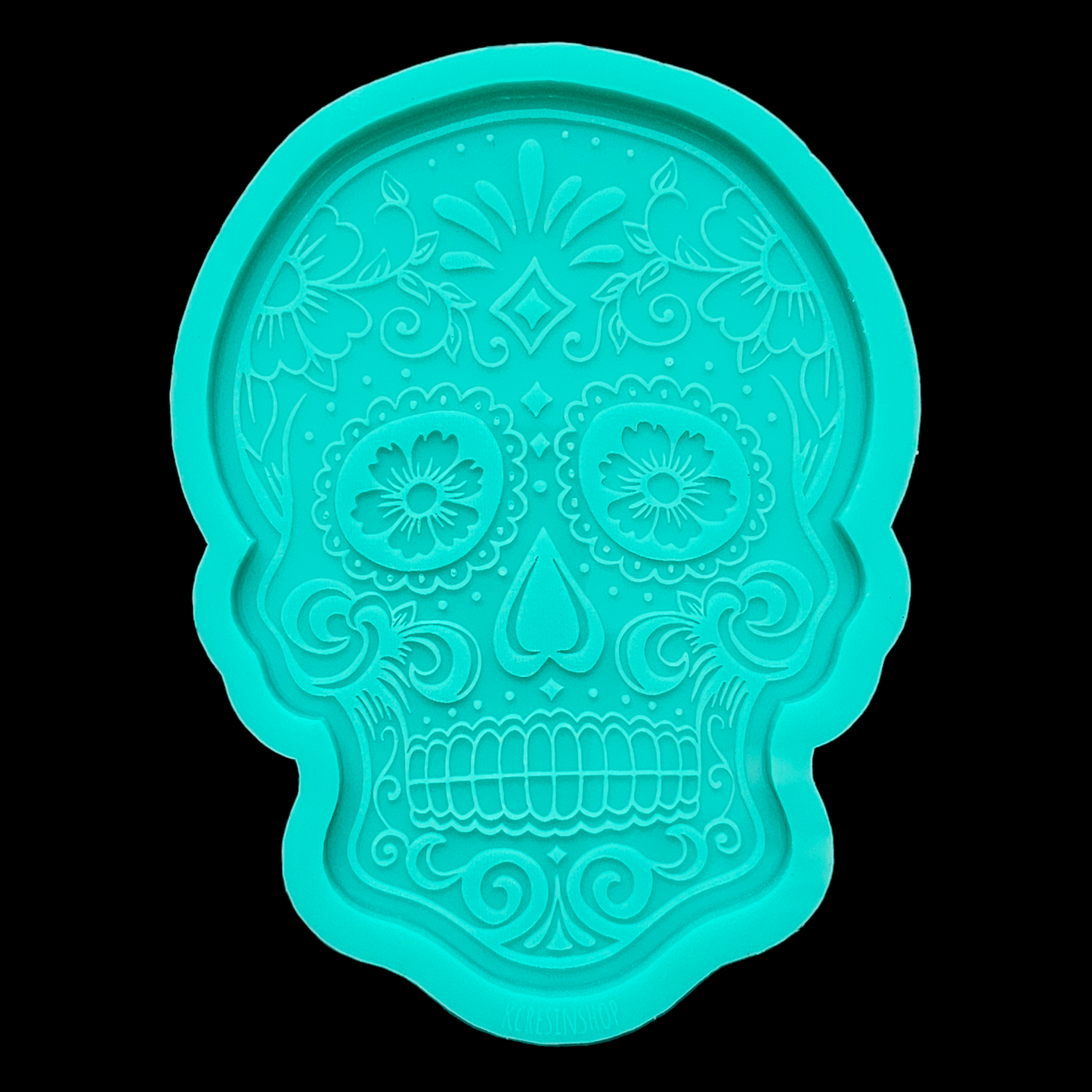 Sugar Skull Flat Mold