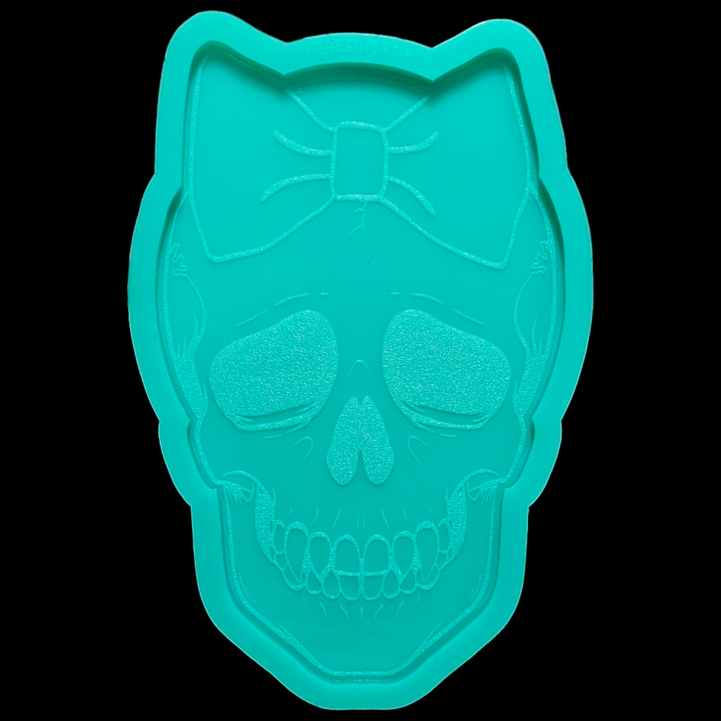 Girl Vampire Skull Flat  Mold