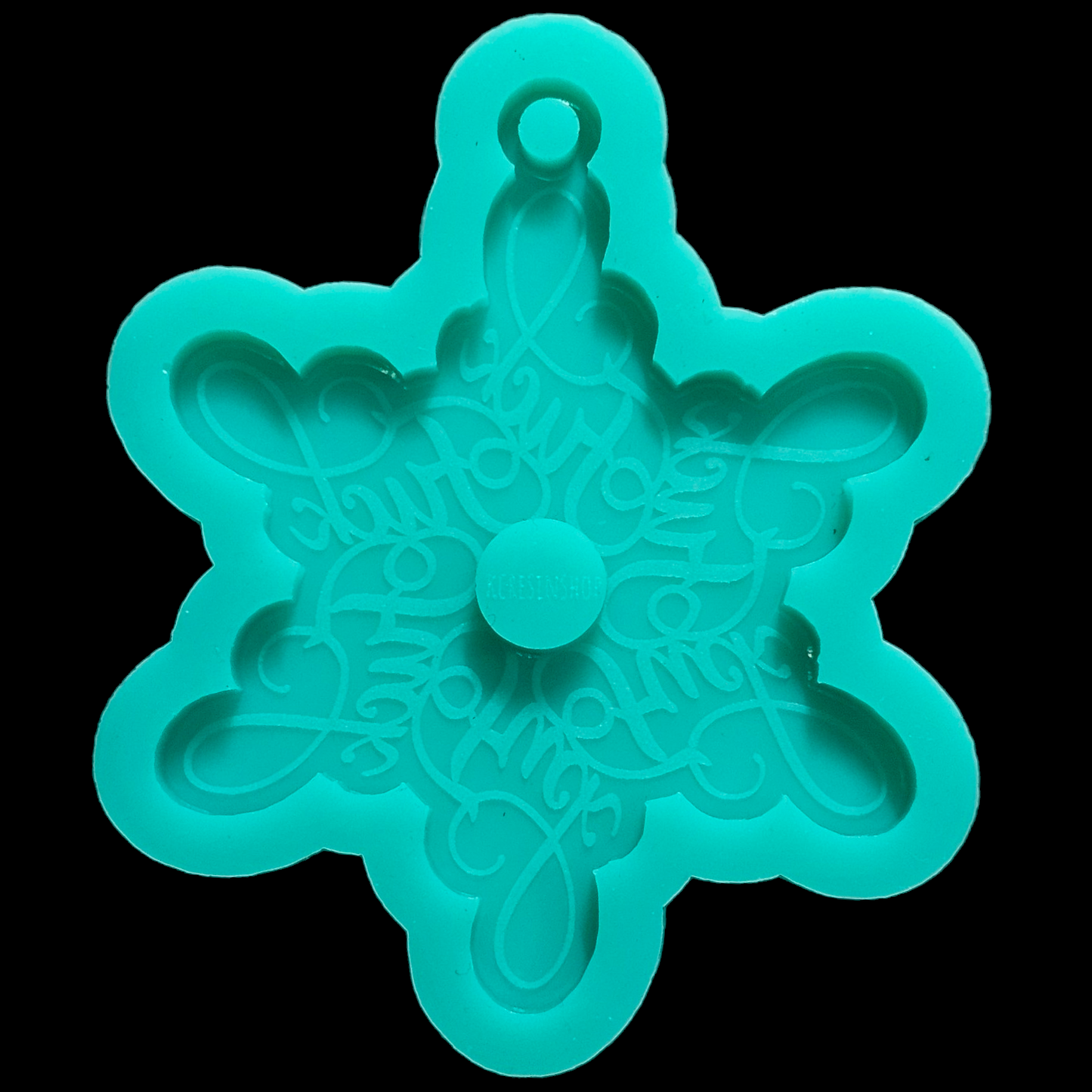 Fuck Snowflake Ornament Mold