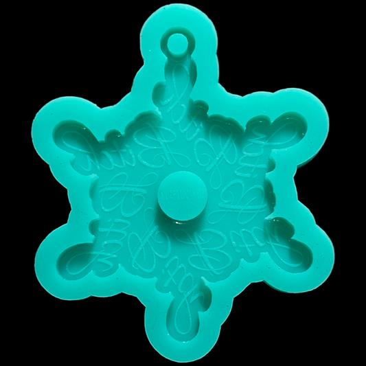 Bitch Snowflake Ornament Mold