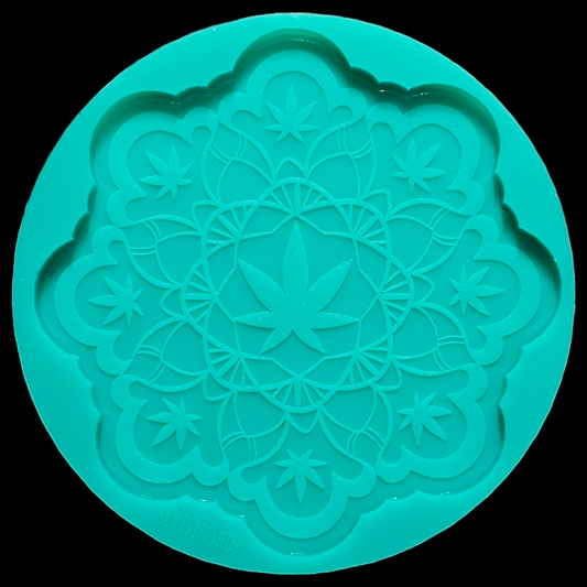 Weed Mandala Mold