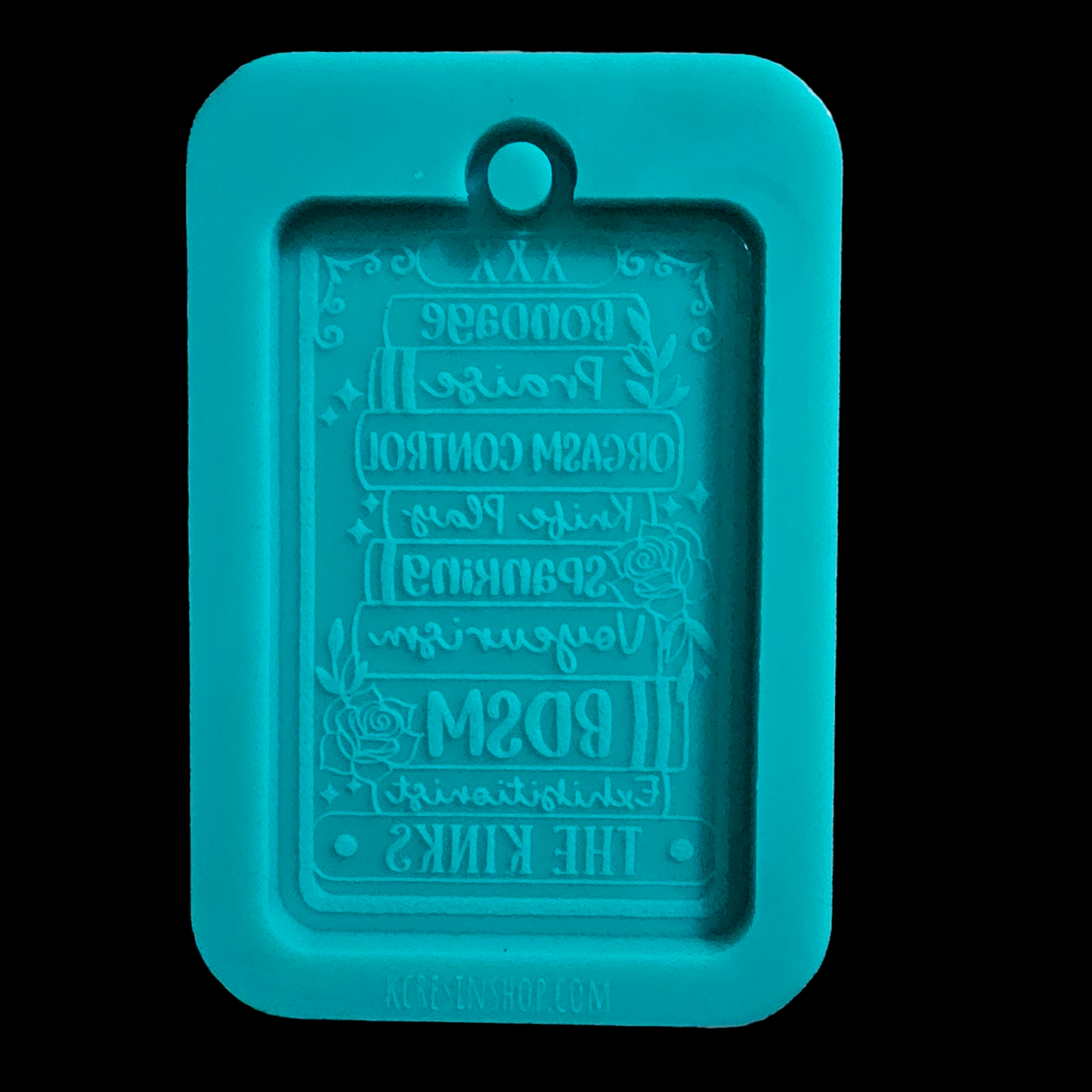 Dirty Books Keychain Mold