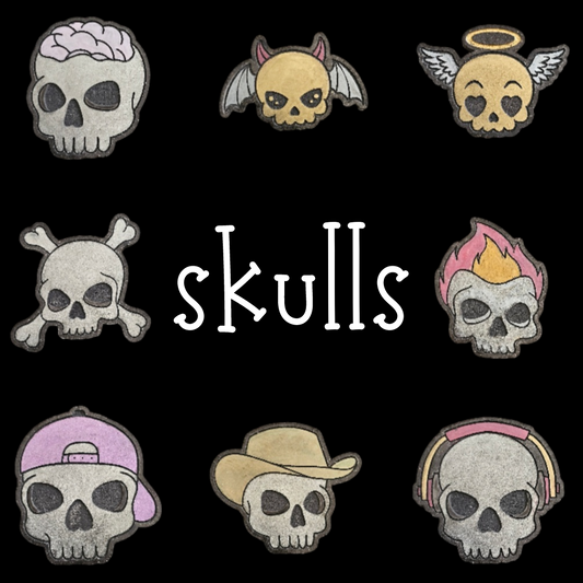 Skull Mini Molds