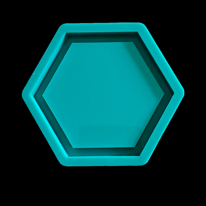 Hexagon Coaster w/ Lip Mold