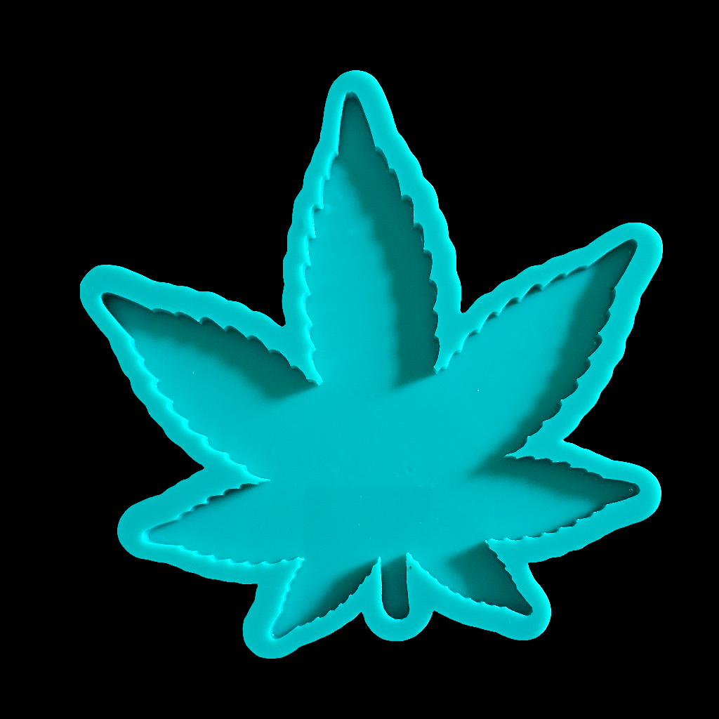 Weed Leaf Flat Mold