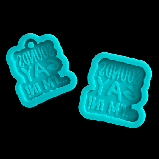 Sounds Gay Keychain Mold