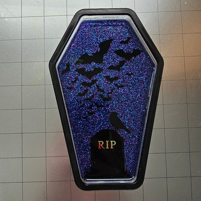 Graveyard Coffin Acrylic Pen Tray